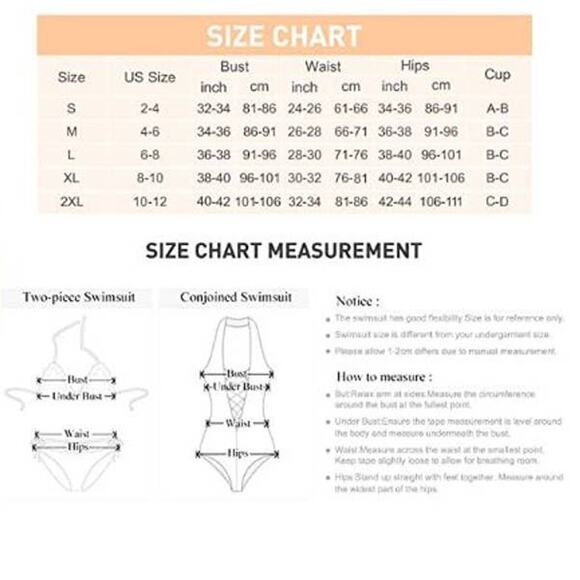 New Zaful Green 2 Piece Padded Swim Top Brazilian Thong Bottom Swimsuit US 6/M - Picture 9 of 9